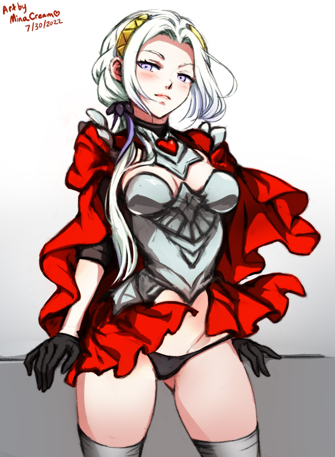 edelgard von hresvelg (fire emblem and 2 more) drawn by mina_cream