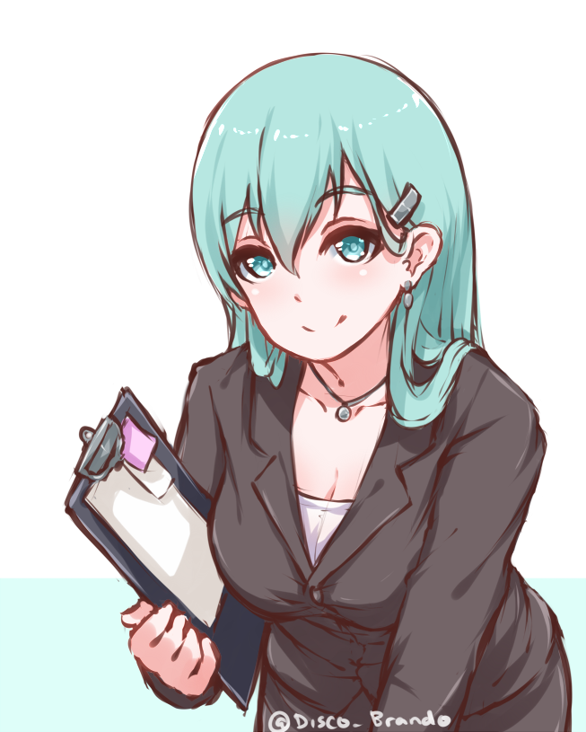 suzuya (kantai collection) drawn by disco_brando