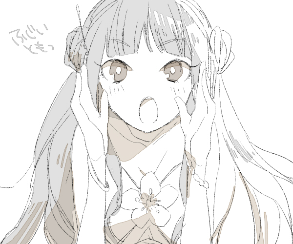 fujii tomo (idolmaster and 1 more) drawn by chiccccca