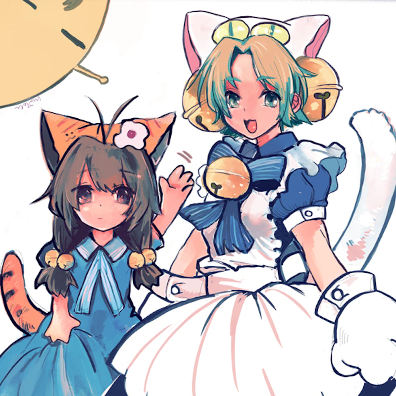 dejiko, puchiko, and gema (di gi charat) drawn by 1ady_9rey
