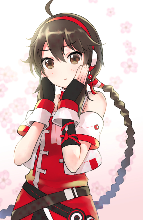 yuezheng ling and yuezheng ling v3 (vocaloid and 1 more) drawn by kikuchi_mataha