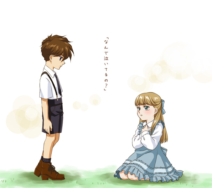 heero yuy and relena peacecraft (gundam and 1 more) drawn by rei_(usabiba)
