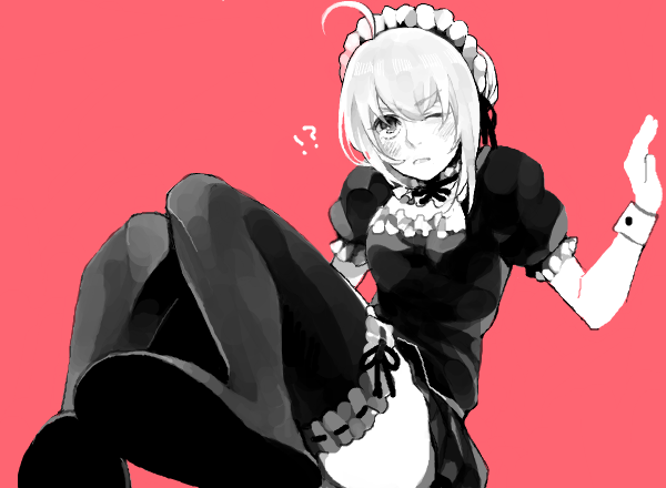 artoria pendragon and saber (fate and 1 more) drawn by marumaru22