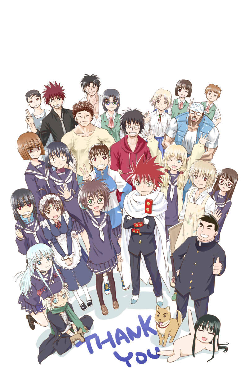 otsugata, watari kyouko, kusakabe shizuka, makurazaki runa, kurosawa akira, and 20 more (hajimete no aku) drawn by fujiki_shun
