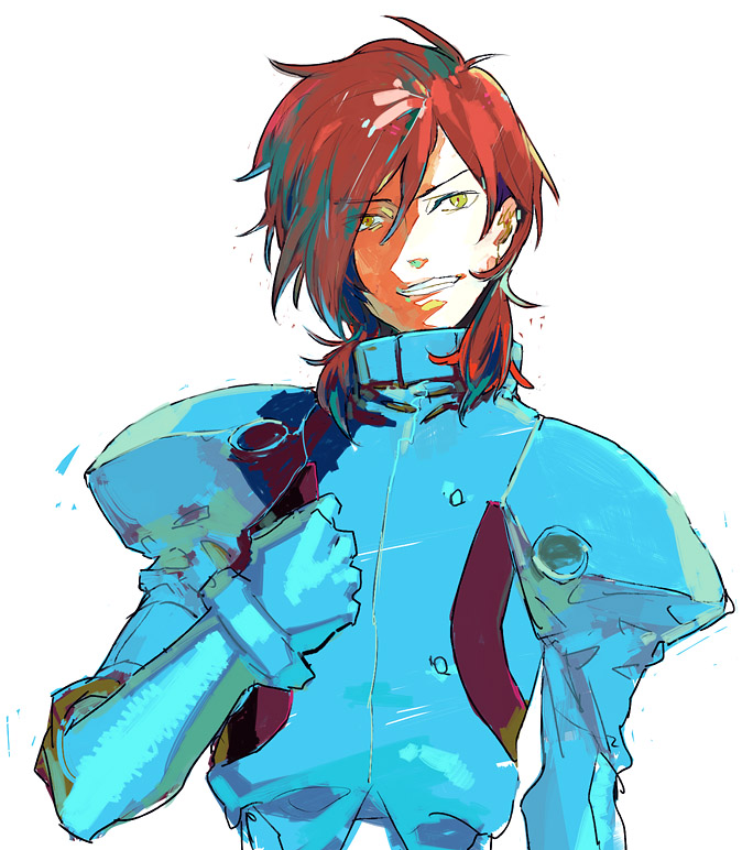 patrick colasour (gundam and 1 more) drawn by tokumei_wombat