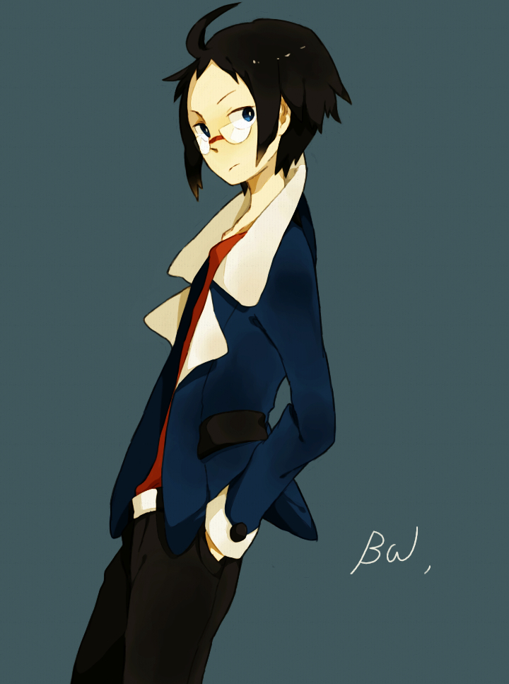 cheren (pokemon and 1 more) drawn by o-ishi