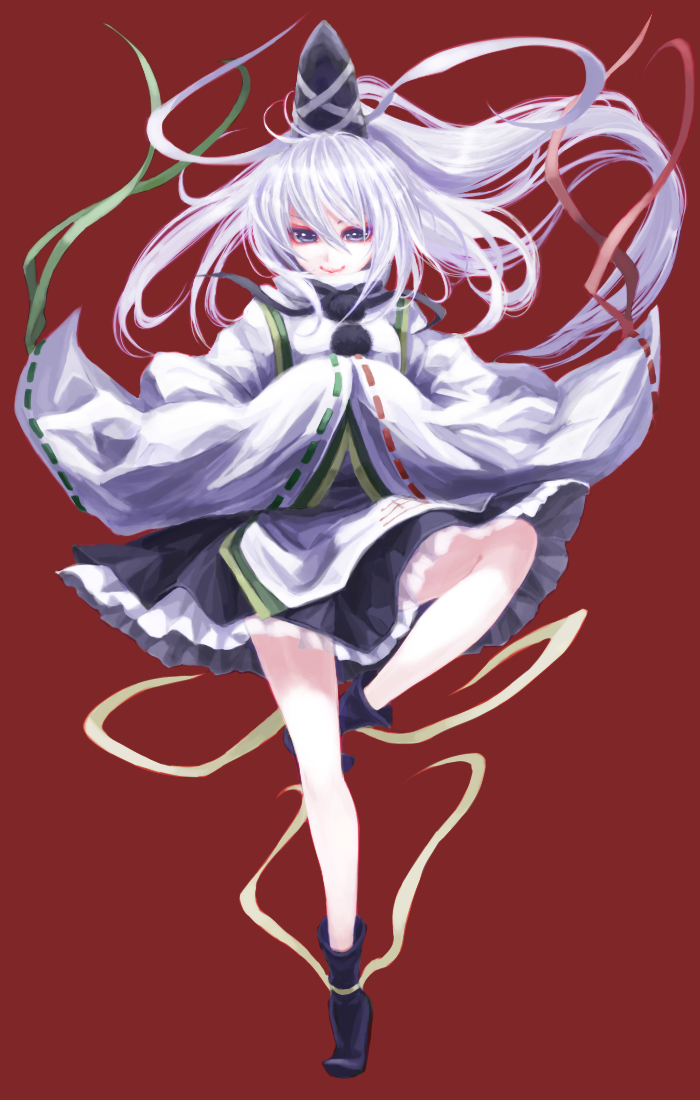 mononobe no futo (touhou) drawn by iseki_(kuroshura_no_tabiji)