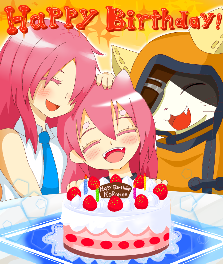kokonoe, konoe a. mercury, and jubei (blazblue) drawn by tsuruhashi