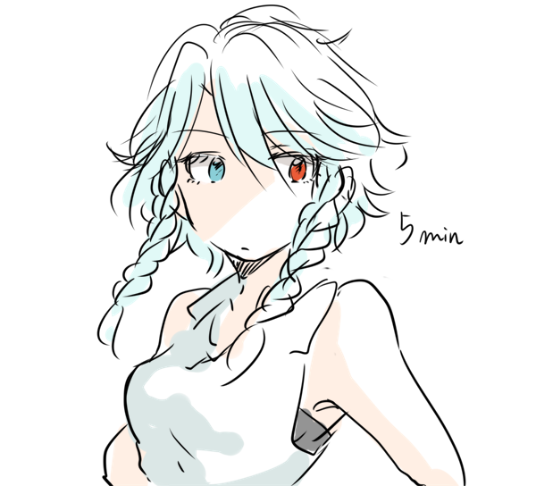 izayoi sakuya (touhou) drawn by souta_(karasu_no_ouchi)