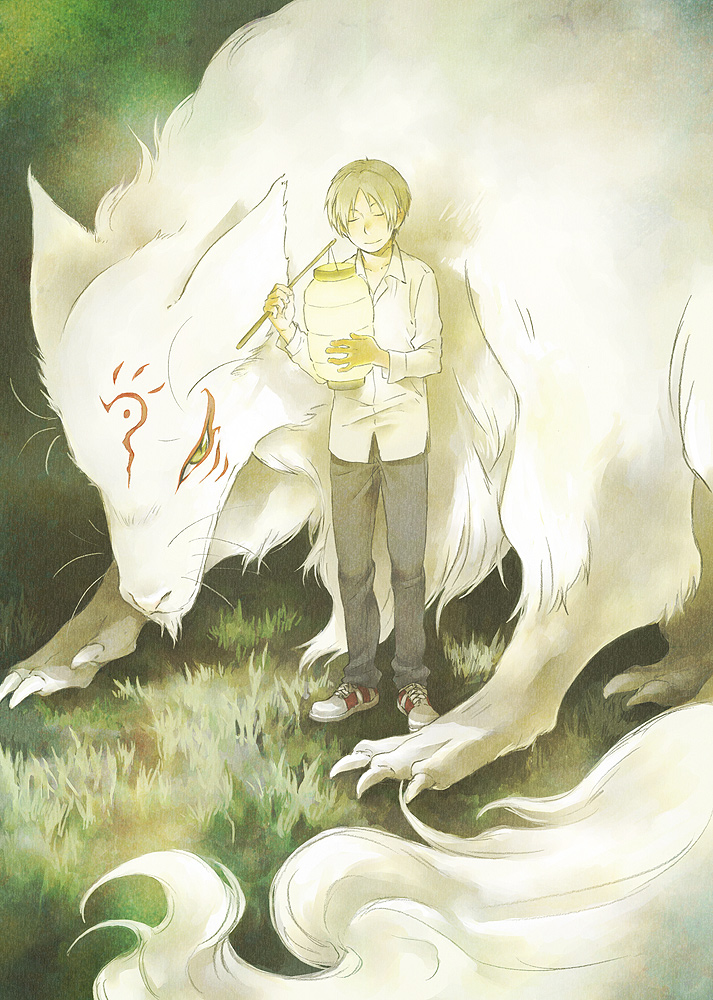 natsume takashi and madara (natsume yuujinchou) drawn by tame
