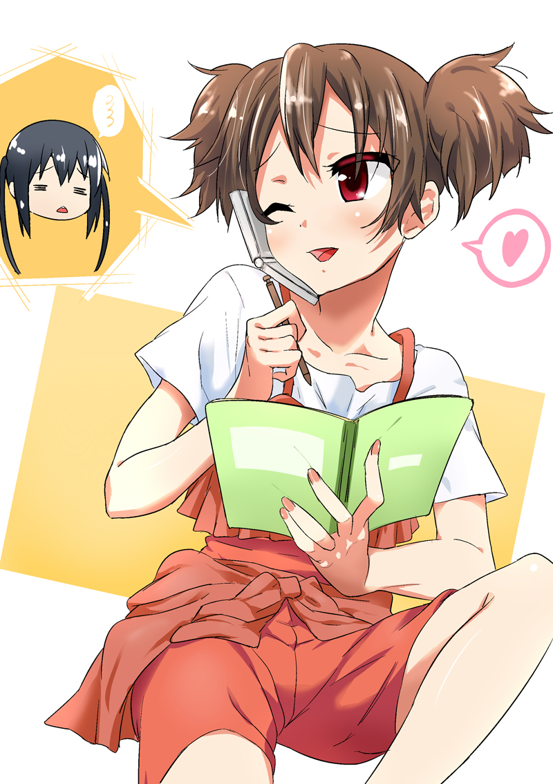 nakano azusa and suzuki jun (k-on!) drawn by girock