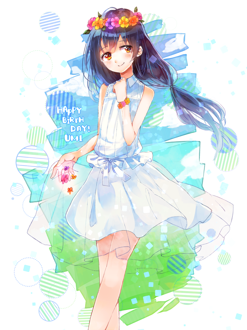 sonoda umi (love live! and 1 more) drawn by nomosashi_(kuzu24)