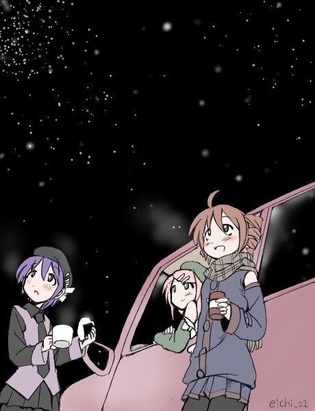 kasane teto, utane uta, and momone momo (utau) drawn by eichi1219