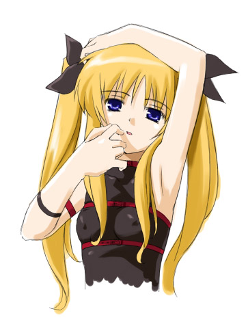 fate testarossa (lyrical nanoha and 1 more) drawn by umekichi