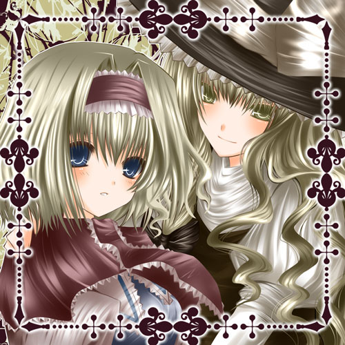 kirisame marisa and alice margatroid (touhou) drawn by nanase_nao