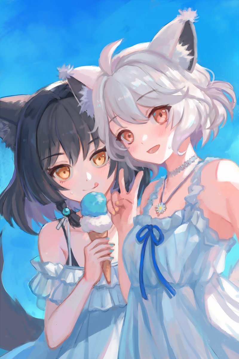 lily linglan and margaret (the box) drawn by otogikeny