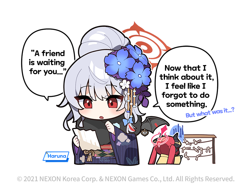 haruna and junko (blue archive) drawn by donmin_h