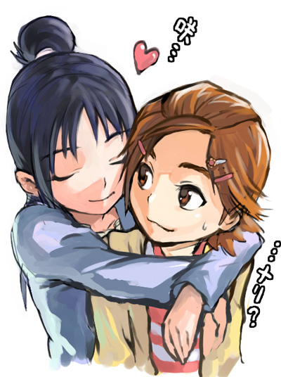 hyuuga saki and mishou mai (precure and 1 more)
