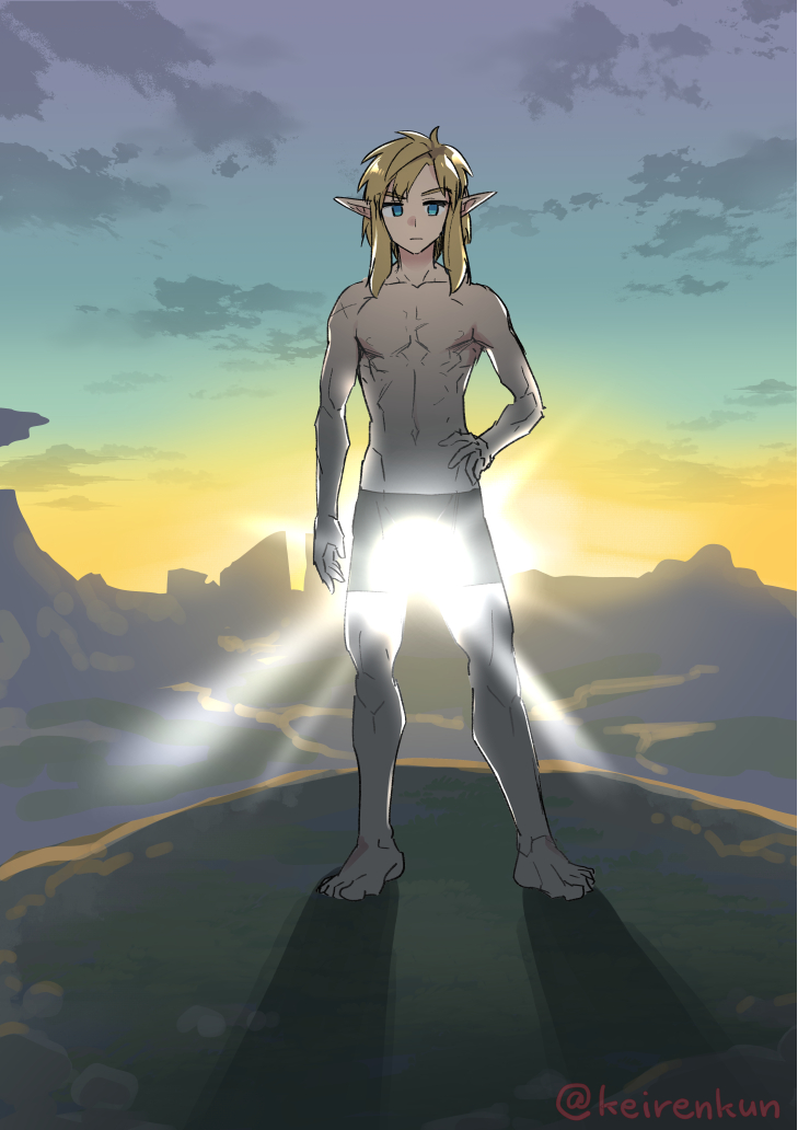 link (the legend of zelda and 1 more) drawn by monbetsu_kuniharu