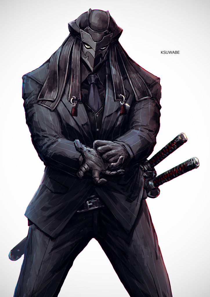 hattori takeo (fate and 1 more) drawn by k-suwabe