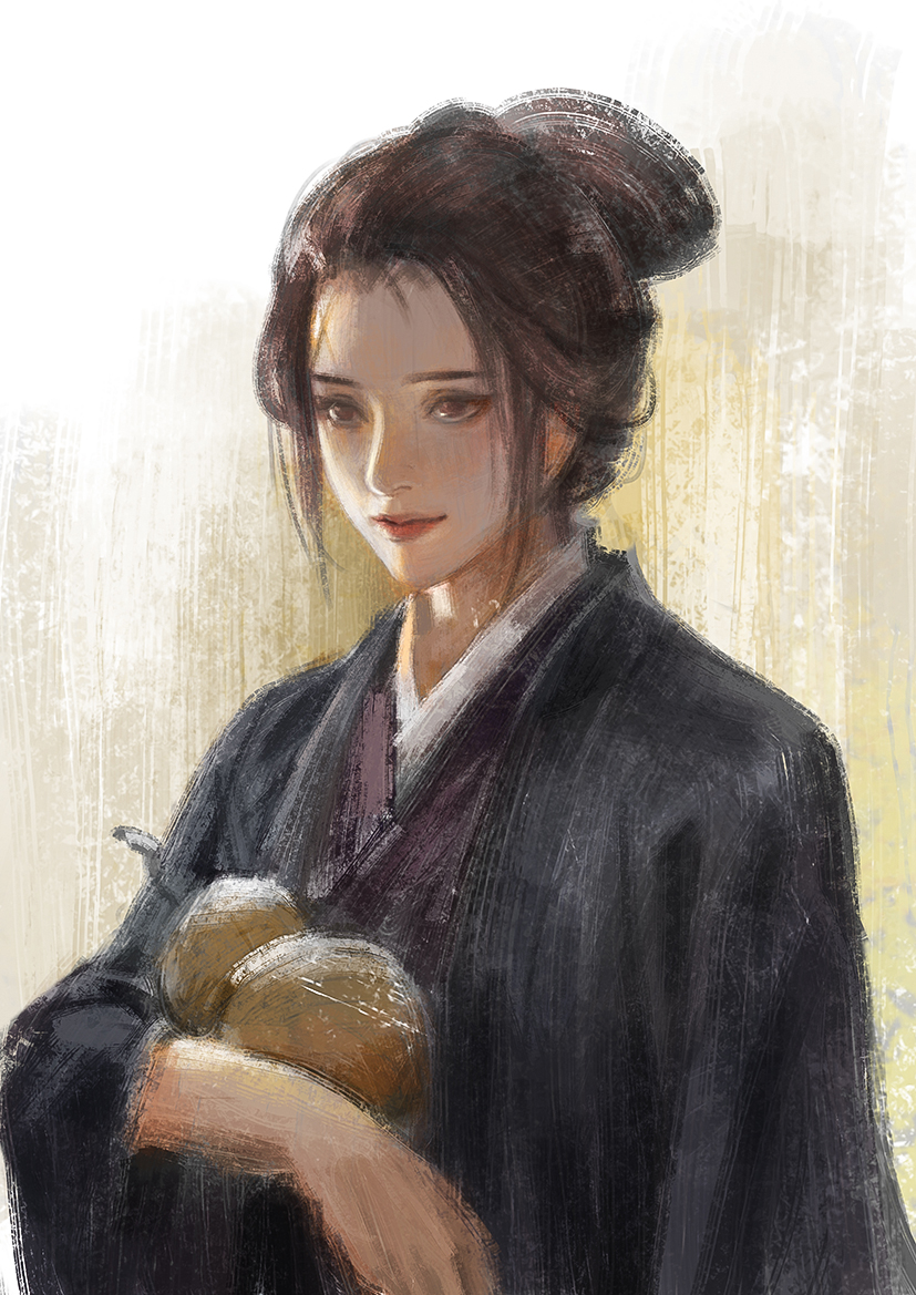emma the gentle blade (sekiro: shadows die twice) drawn by kdash