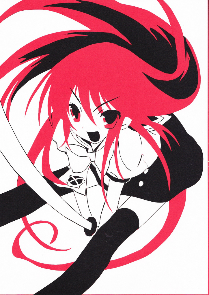 shana and alastor (shakugan no shana) drawn by aru_(photozou)