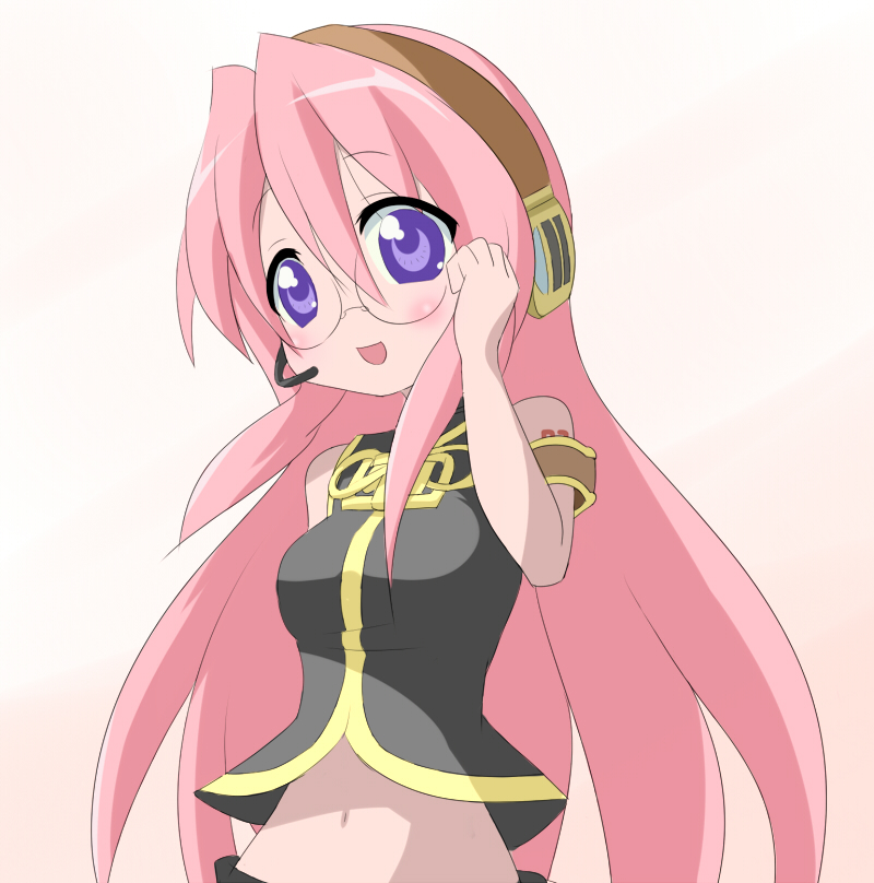 megurine luka and takara miyuki (vocaloid and 1 more) drawn by miko_machi