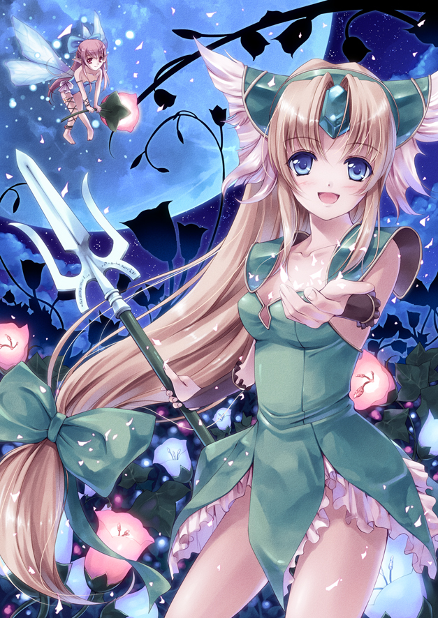riesz and faerie (seiken densetsu and 1 more) drawn by miyase_mahiro