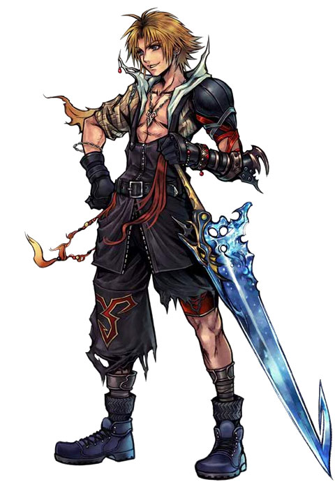 tidus (final fantasy and 2 more) drawn by nomura_tetsuya