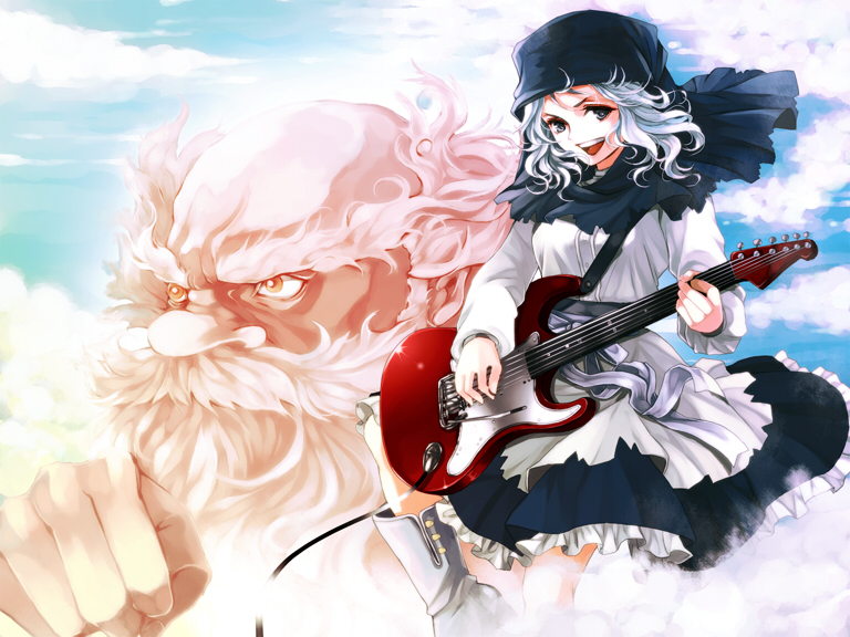 kumoi ichirin and unzan (touhou) drawn by awa_toka