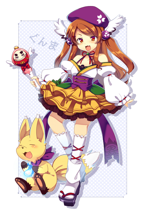 mahou shoujo taisen and 1 more drawn by matatabi_maru