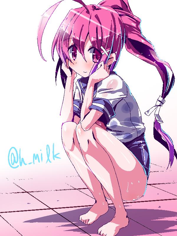 i-168 (kantai collection) drawn by miuku_(marine_sapphire)