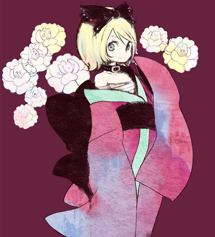 kagamine rin (vocaloid and 1 more) drawn by tomoya_(artist)