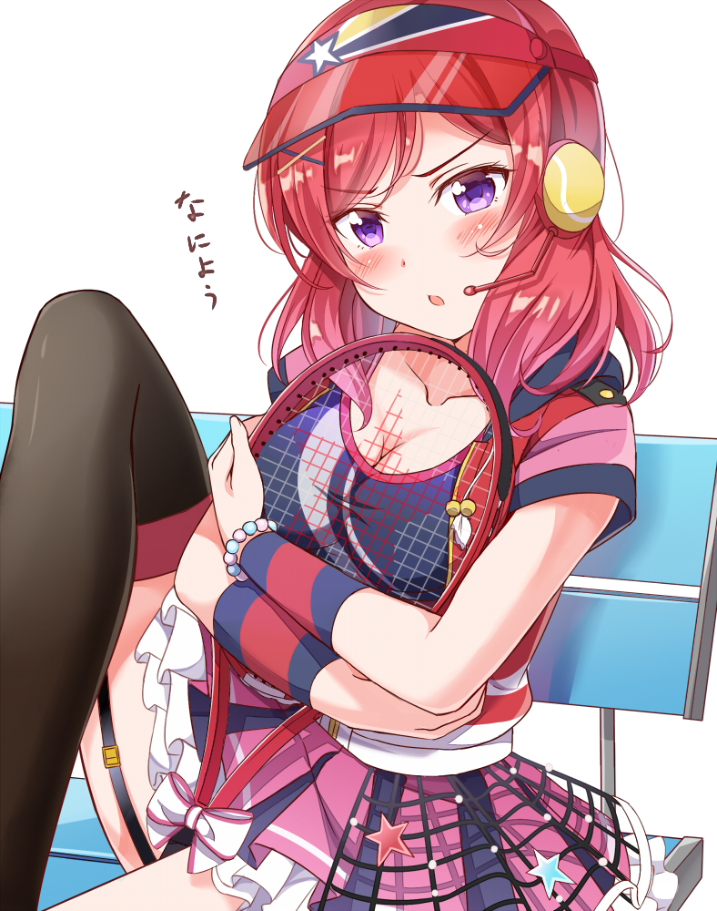 nishikino maki (love live! and 1 more) drawn by tipii