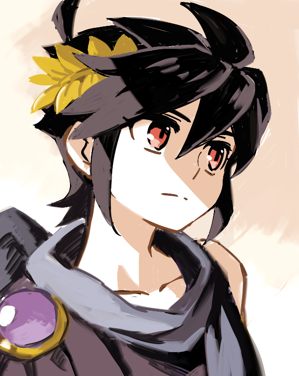 dark pit (kid icarus and 1 more) drawn by yukigi