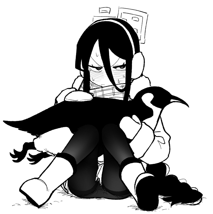 aris and kei (blue archive) drawn by asahina_yoshitoshi