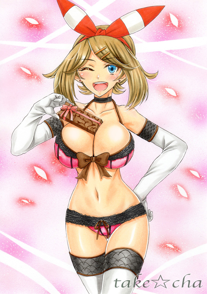 may (pokemon and 1 more) drawn by takecha