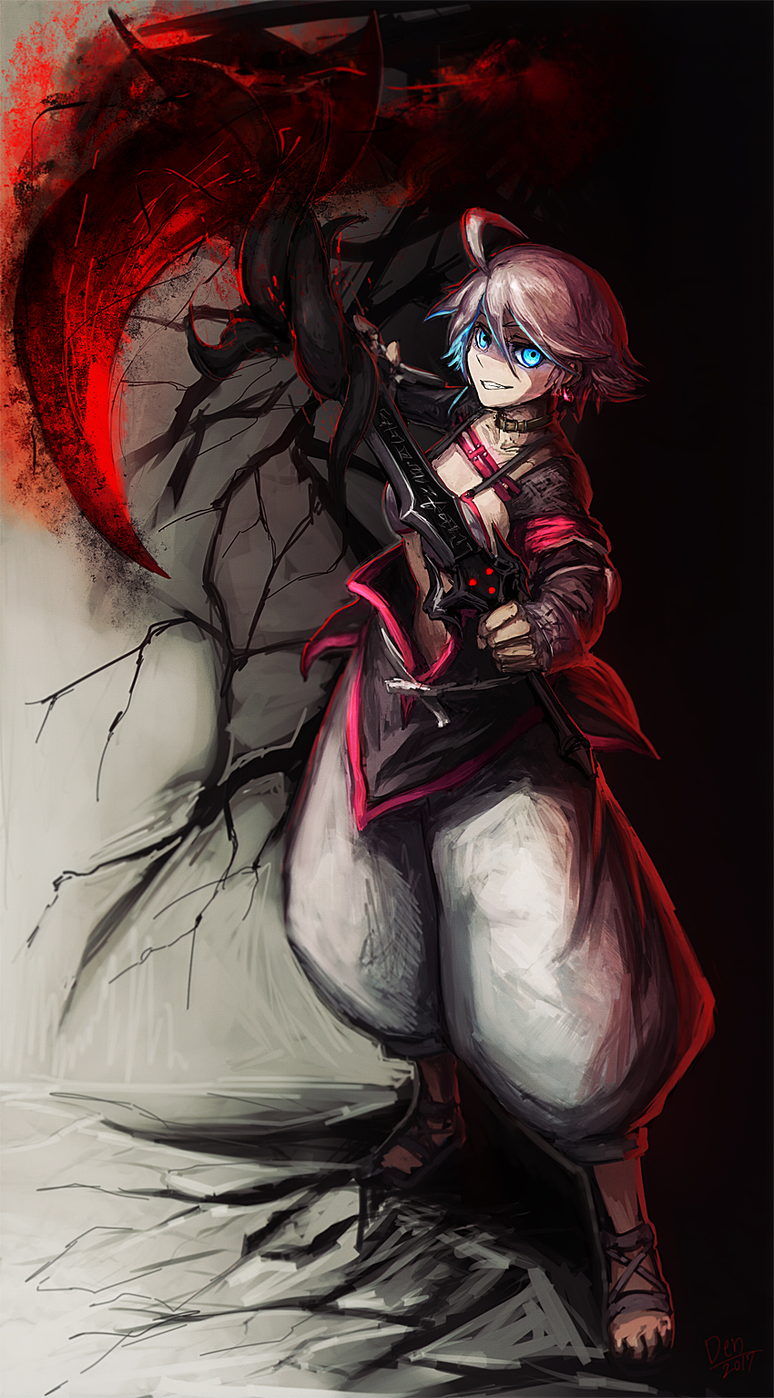 revya (soul cradle) drawn by torihasiden
