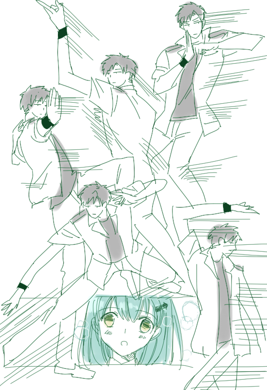 admiral, suzuya, and admiral shinonome harutora (kantai collection and 1 more) drawn by nagomi_(mokatitk)