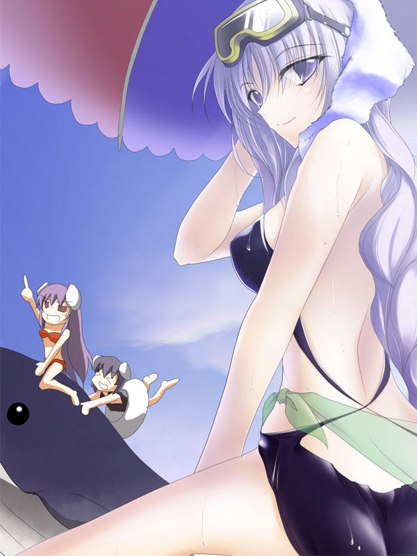 reisen udongein inaba, inaba tewi, and yagokoro eirin (touhou) drawn by gisyo