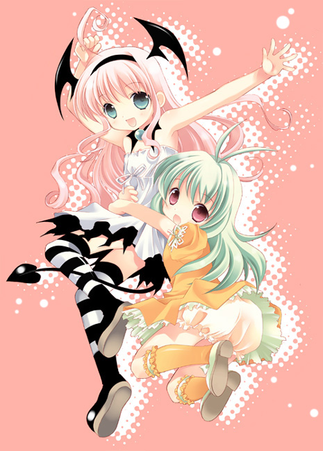 lala satalin deviluke and run elsie jewelria (to love-ru) drawn by tokumi_yuiko
