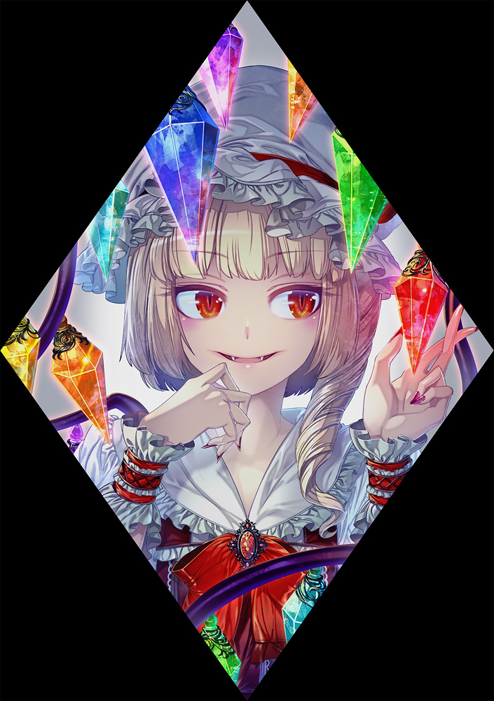 flandre scarlet (touhou) drawn by zounose