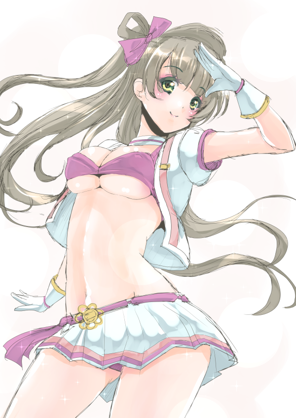minami kotori (love live! and 1 more) drawn by frapowa
