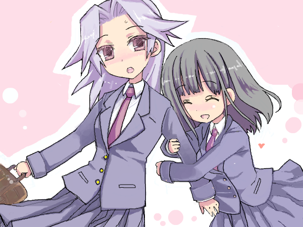 touyoko momoko and kajiki yumi (saki) drawn by mofmof_(sousa)
