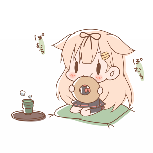 yuudachi and yuudachi kai ni (kantai collection) drawn by momoniku_(taretare-13)