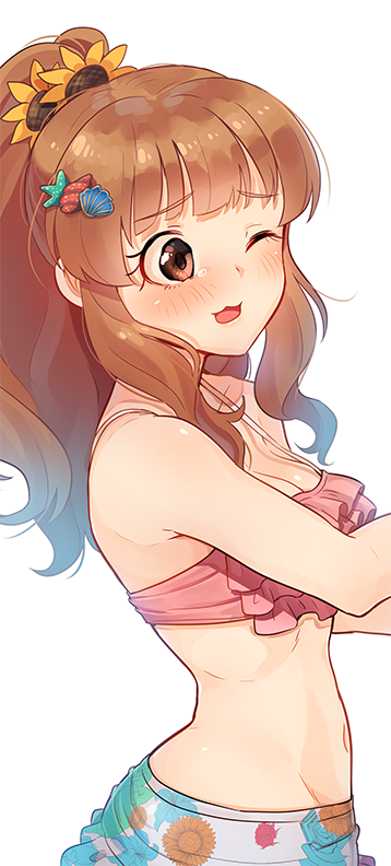 moroboshi kirari (idolmaster and 1 more) drawn by kamille_(vcx68)