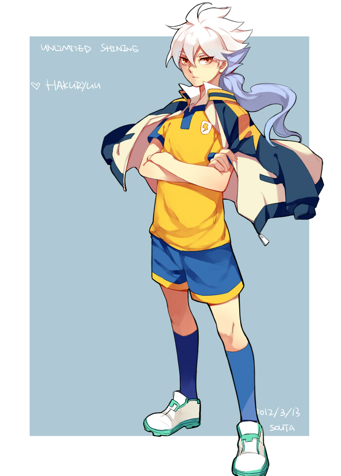 hakuryuu (inazuma eleven and 1 more) drawn by ricebutton