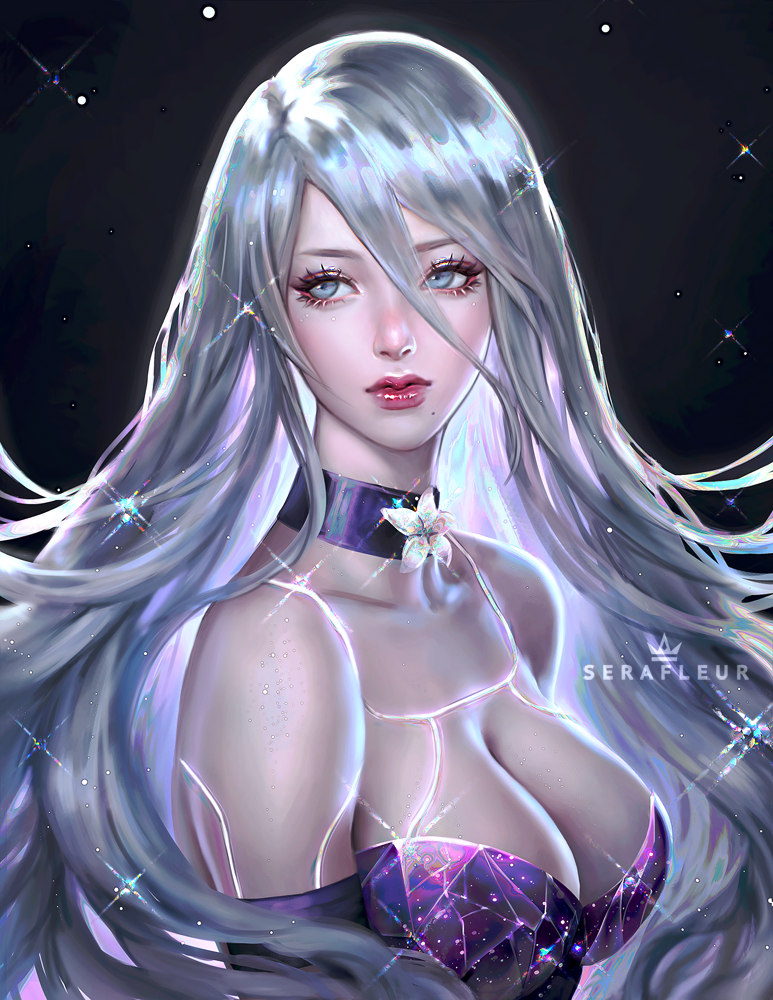 a2 (nier and 1 more) drawn by serafleur