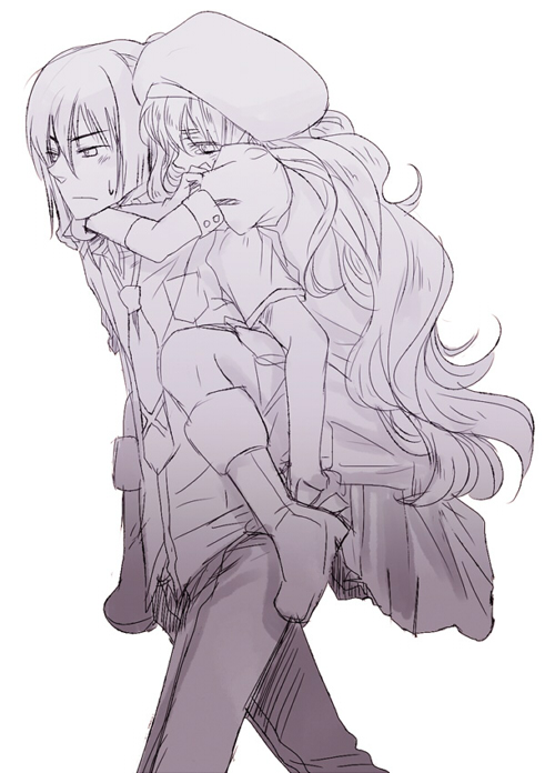 sheryl nome and saotome alto (macross and 1 more) drawn by akieru_nomaki