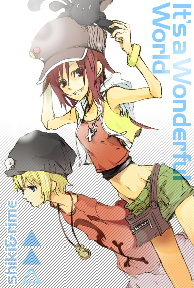 misaki shiki, nyantan, and bito raimu (subarashiki kono sekai) drawn by ono_(littleprayer)